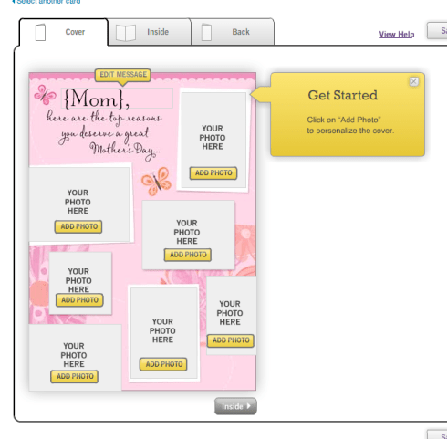 Adding photos is super easy!