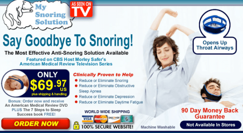 My Snoring Solution