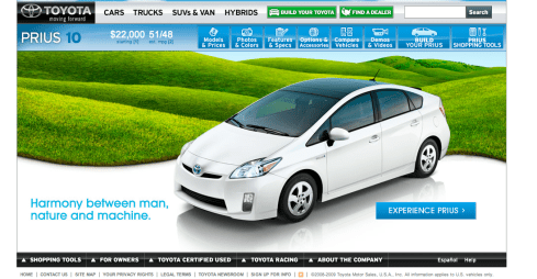 The new Toyota Prius