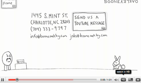 BooneOakley Website on YouTube