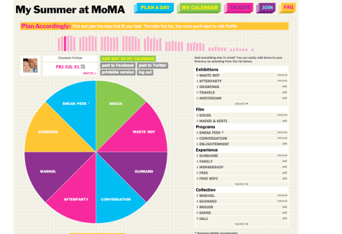 MOMA Summer Planner
