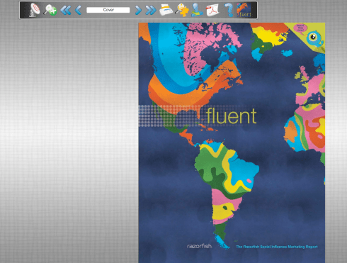 Cover of Razorfish's Social Influence Marketing Report