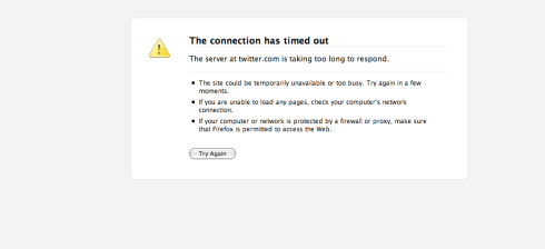 Twitter is down